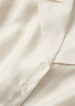 Molly loose fit - Lace edge skjorte Jet Stream Copenhagen Muse 